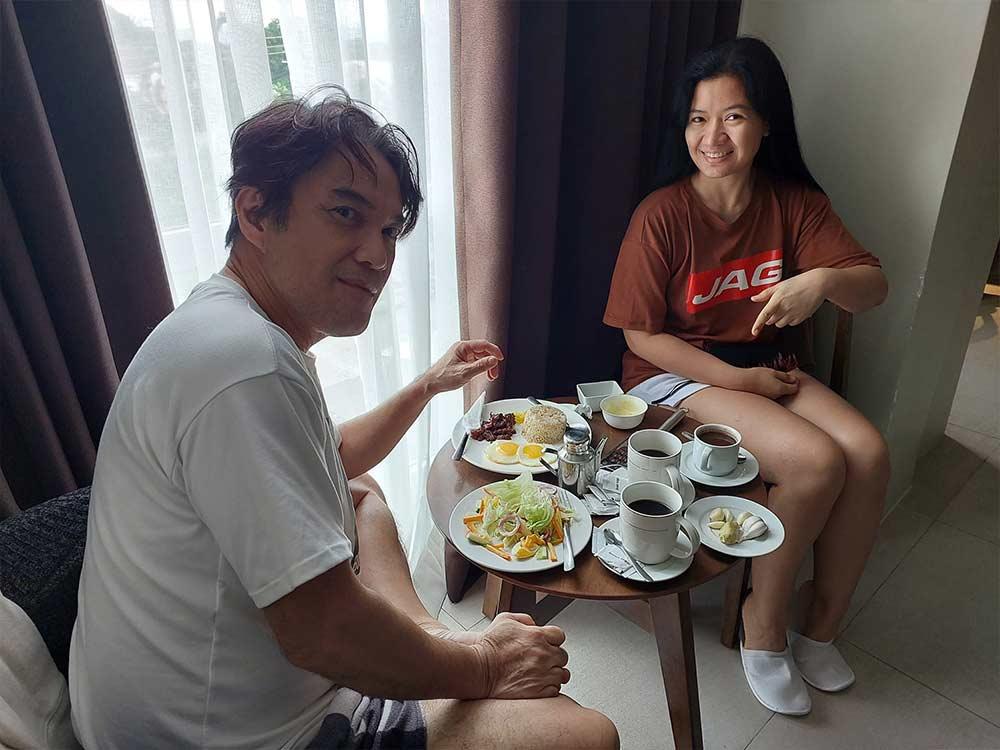 Jojo Alejar and Anna Guia Alejar