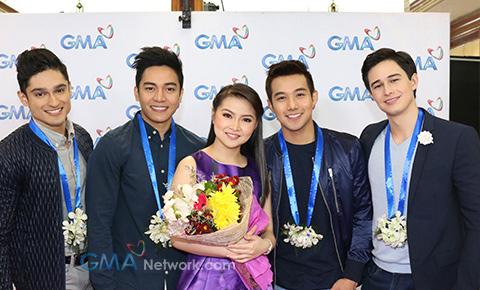 Barbie and the four boys