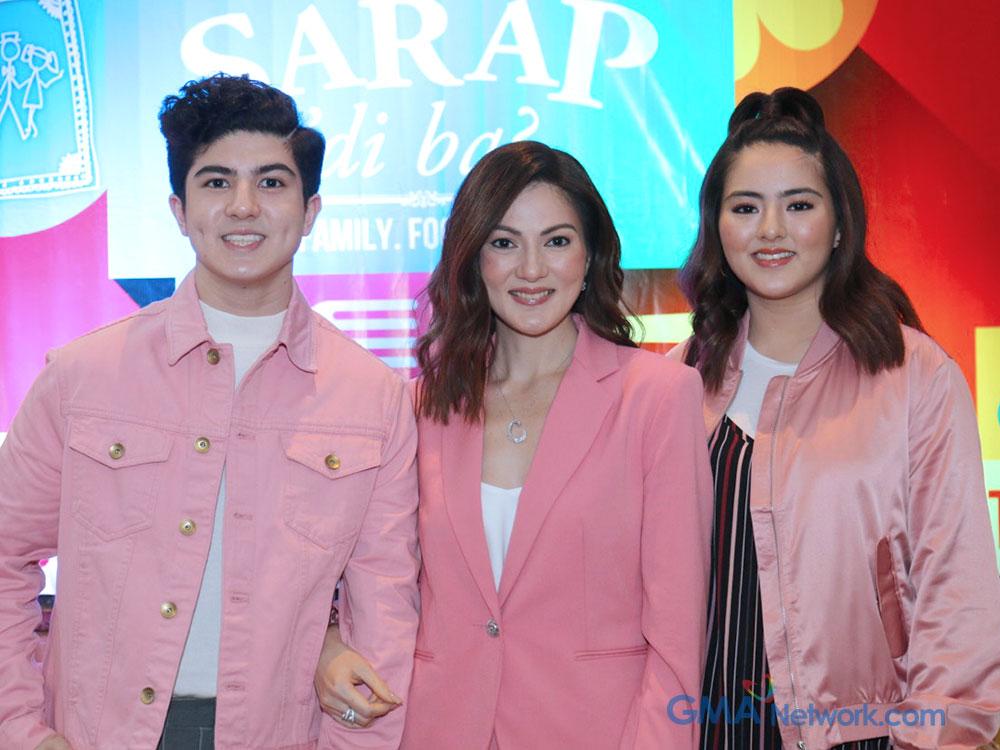 Carmina Villarroel and kids