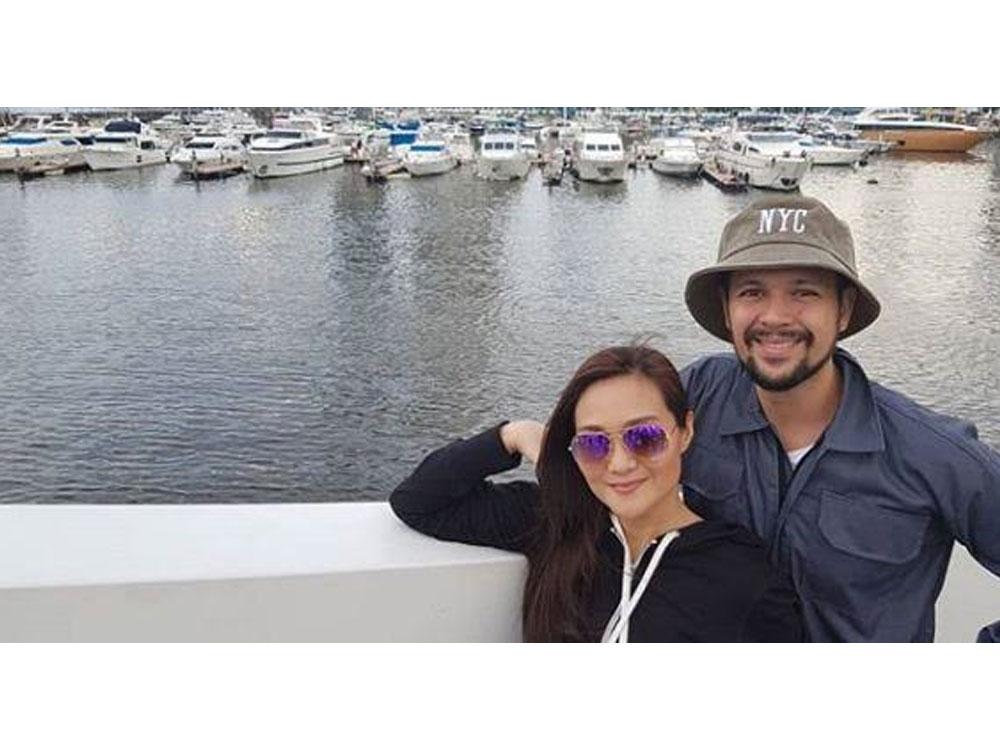 Gladys Reyes and Christopher Roxas