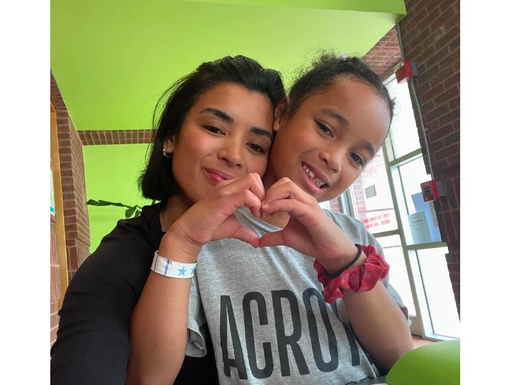 Mother and daughter bond