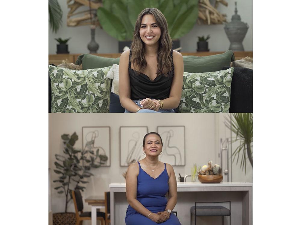 Maggie Wilson-Consunji and her mom