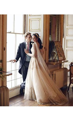 Georgina Wilson and Arthur Burnand