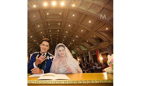 Vic Sotto and Pauleen Luna