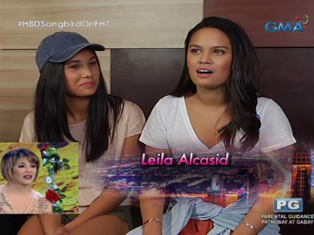 Leila and Sarah Alcasid