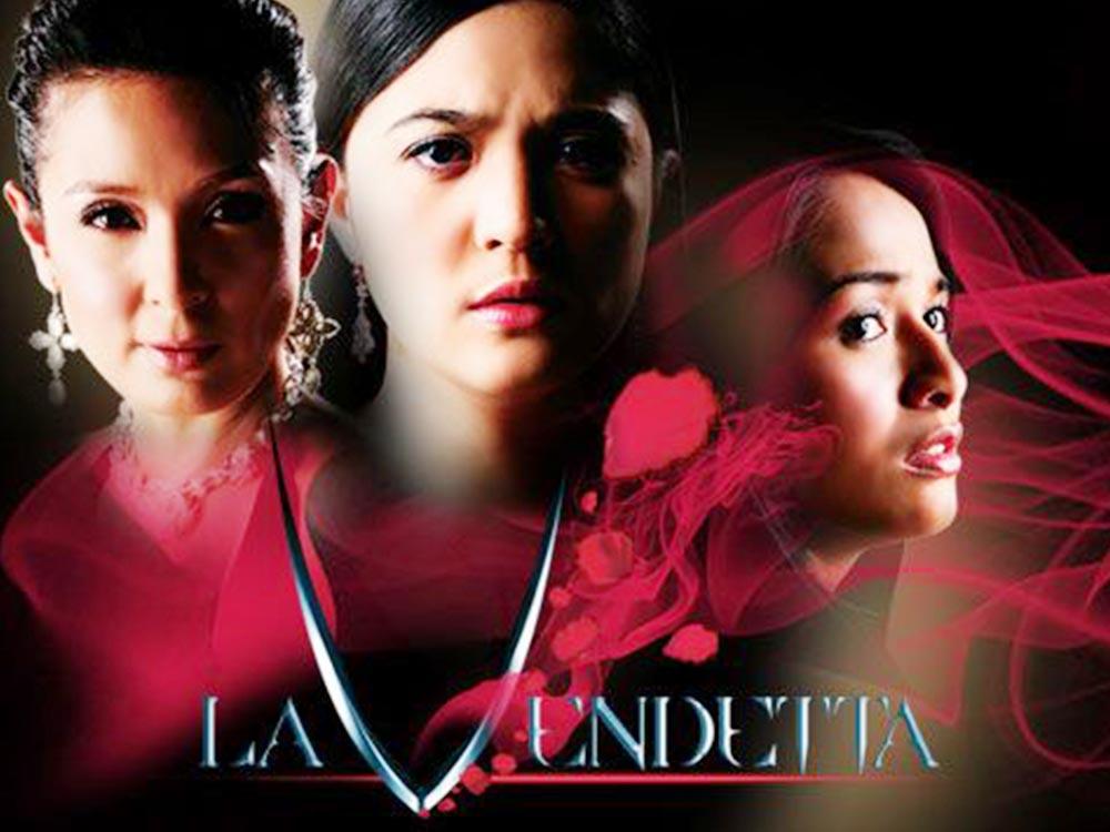 Amanda, Eloisa, and Almira in 'La Vendetta'