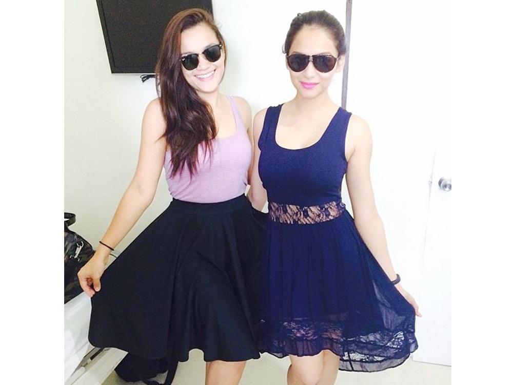 Angela and Rhodora in 'Rhodora X'