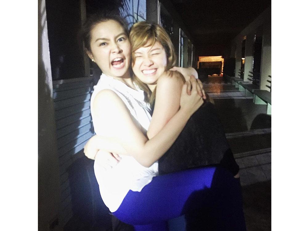 Diana and Ashley in 'The Half Sisters'