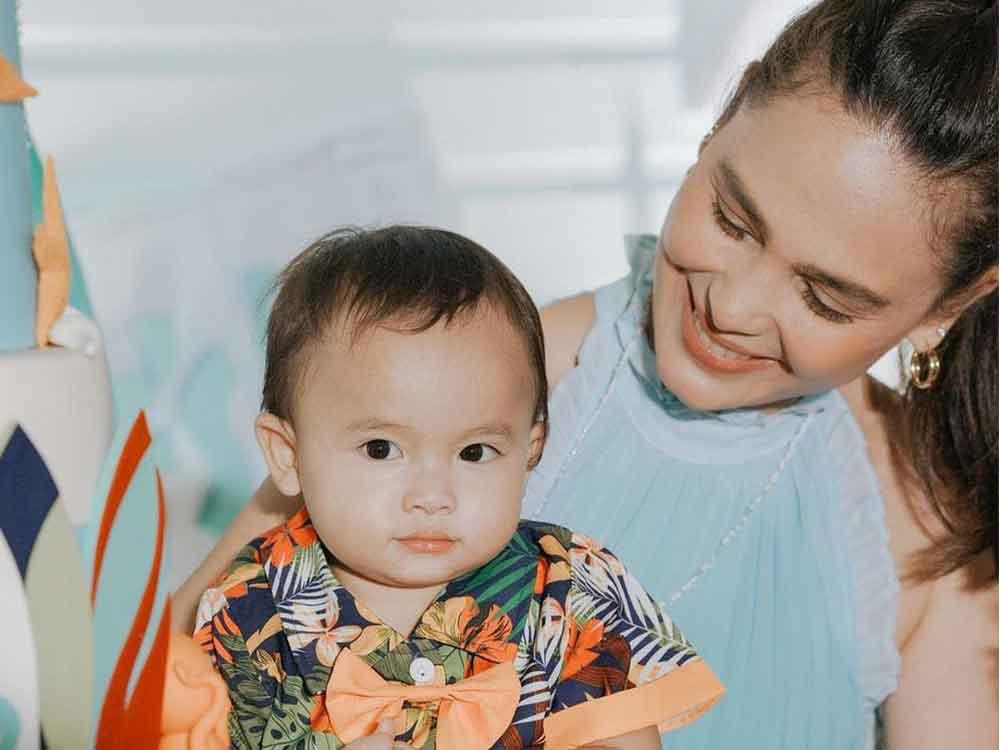 IN PHOTOS Oyo Sotto and Kristine Hermosa's son Isaac's 1st birthday