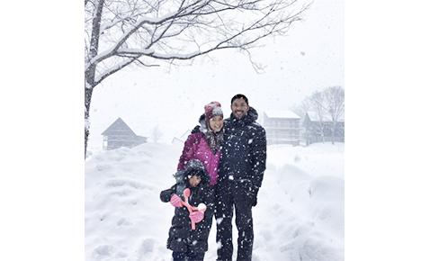 Steve, Pia and Scarlett