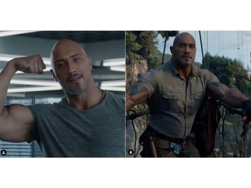 Billy Crawford as The Rock