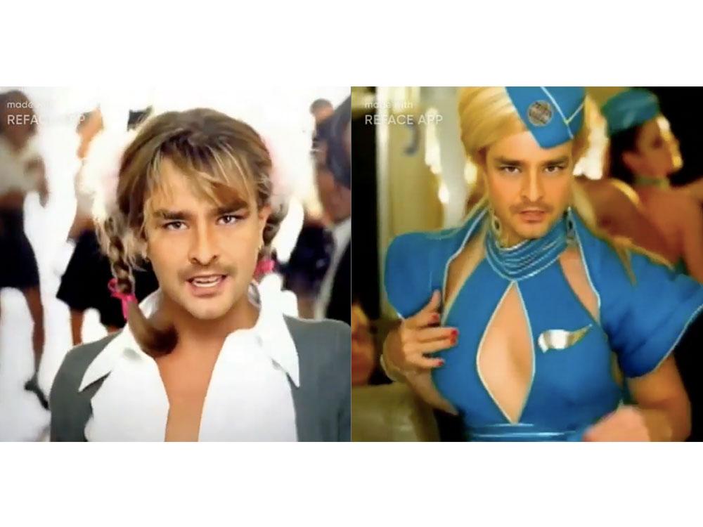 Eric Fructuoso as Britney Spears