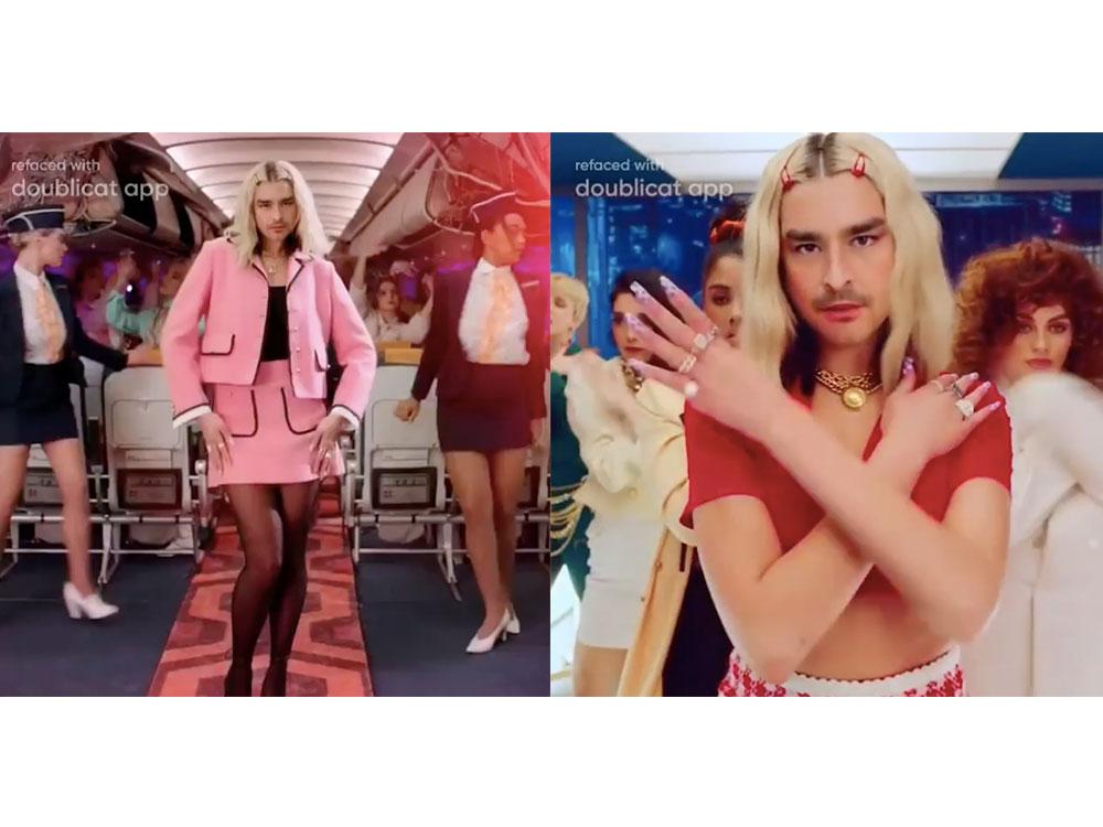 Eric Fructuoso as Dua Lipa