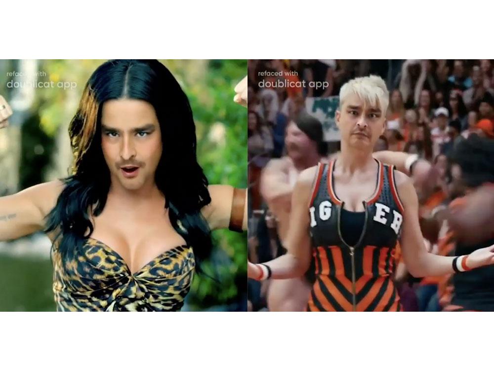 Eric Fructuoso as Katy Perry