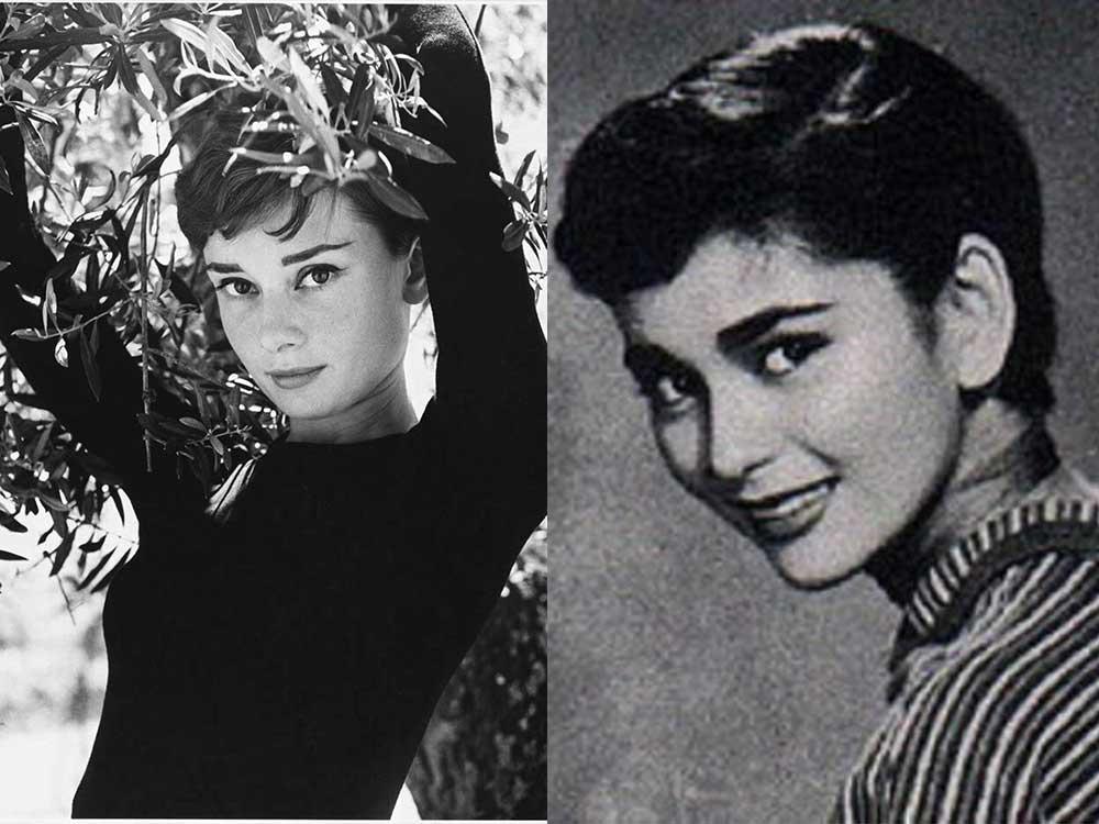 Audrey Hepburn at Barbara Perez
