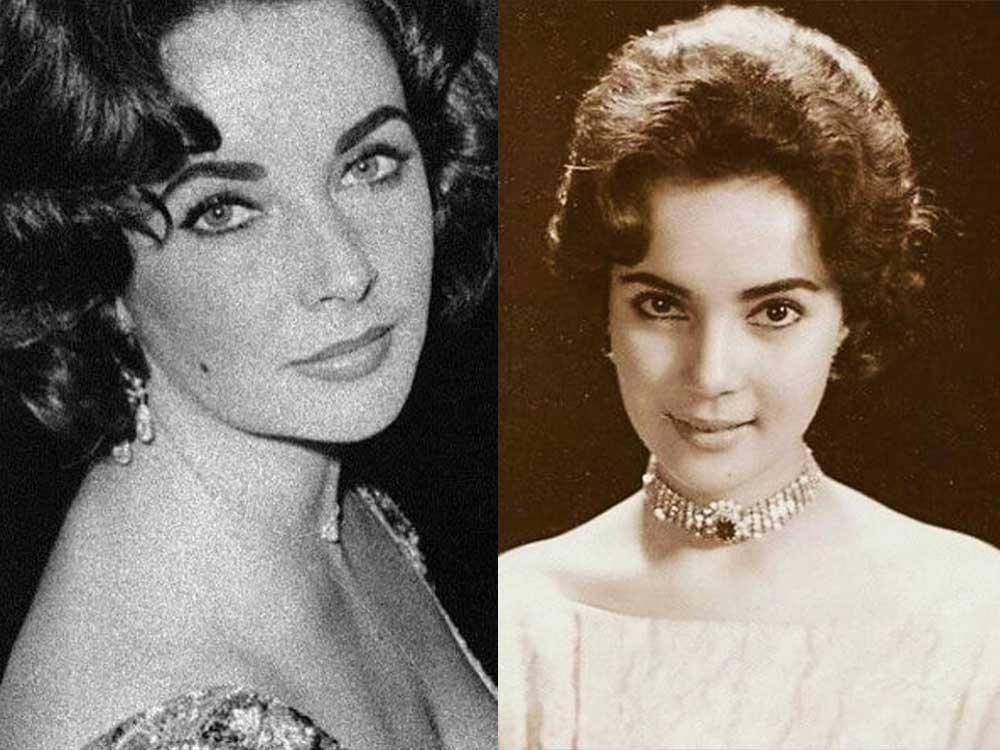 Elizabeth Taylor at Amalia Fuentes