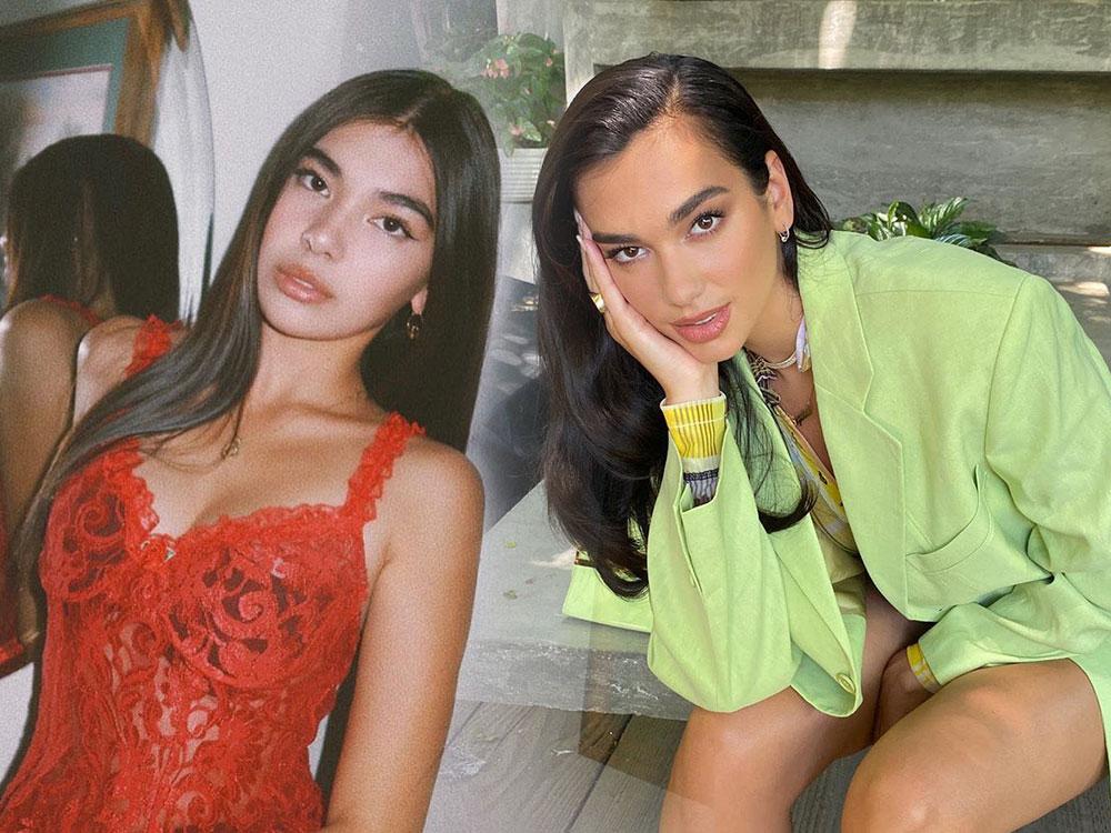 Pamela Prinster and Dua Lipa