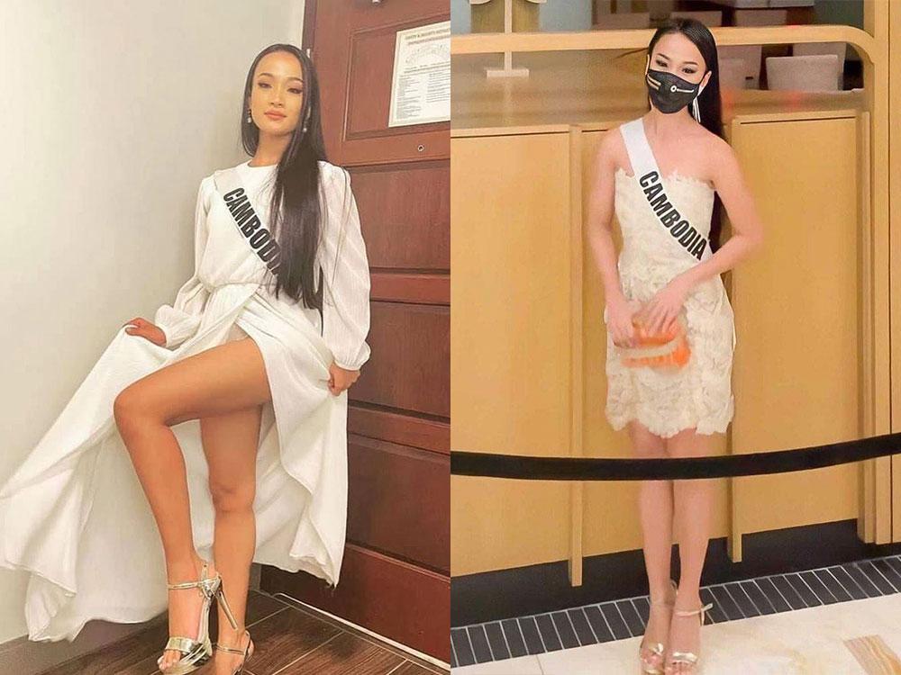 LOOK: Miss Universe Cameroon wears evening gown by Filipino designer Benj  Leguiab