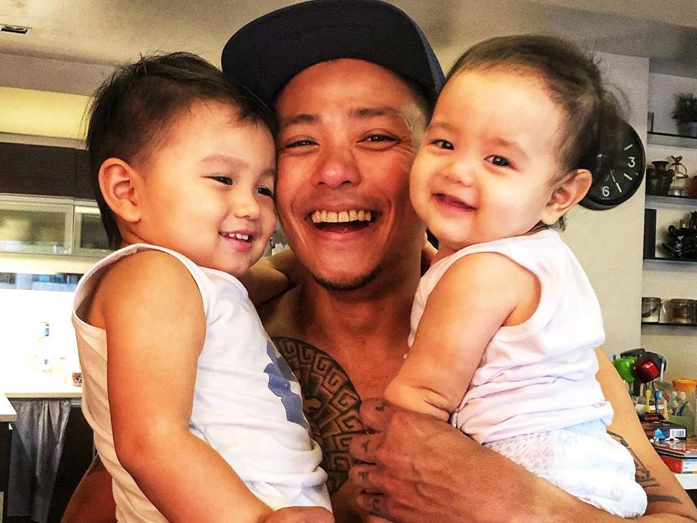 Drew Arellano and kids Primo and Leon