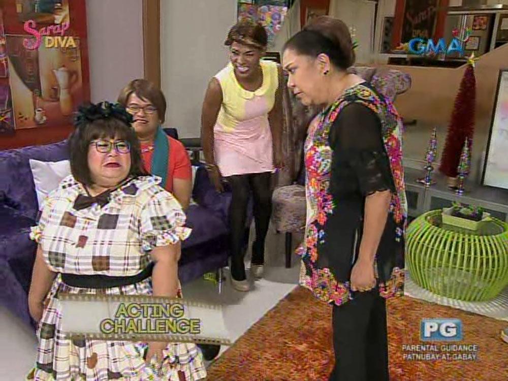 Boobsie and Odette Khan