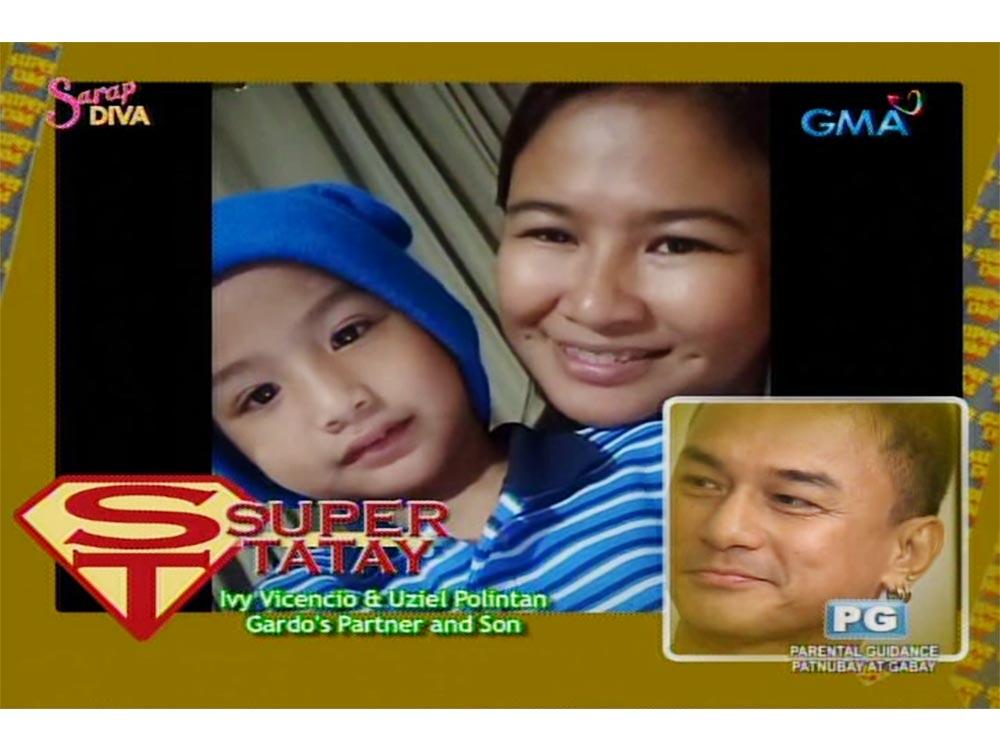 Gardo's partner and son