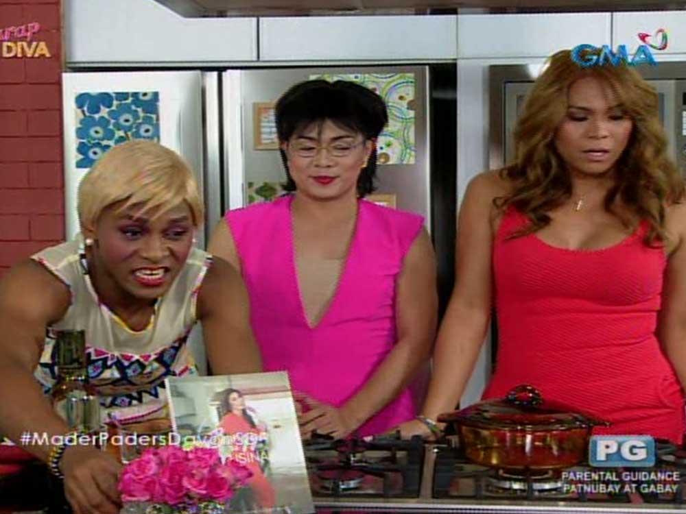 Ate Velma at Mariah Crissy