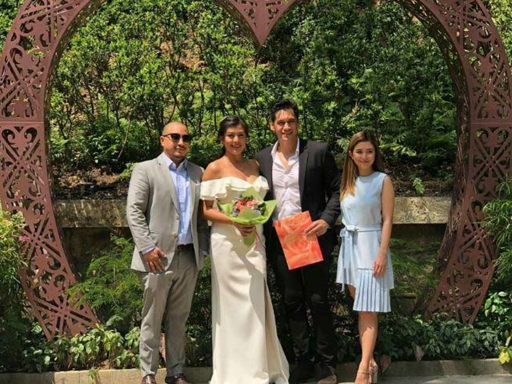 Sheena Halili and Jeron Manzanero