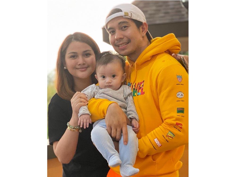 Rodjun, Dianne and baby Joaquin