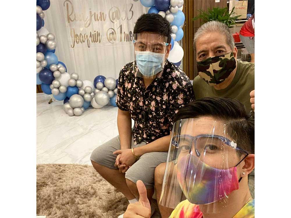 Face shield and face mask