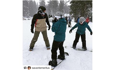 Snowboarding lessons