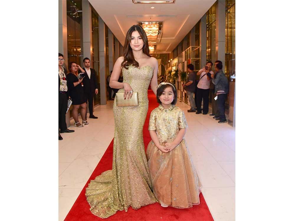 Celebrity ninang gowns store