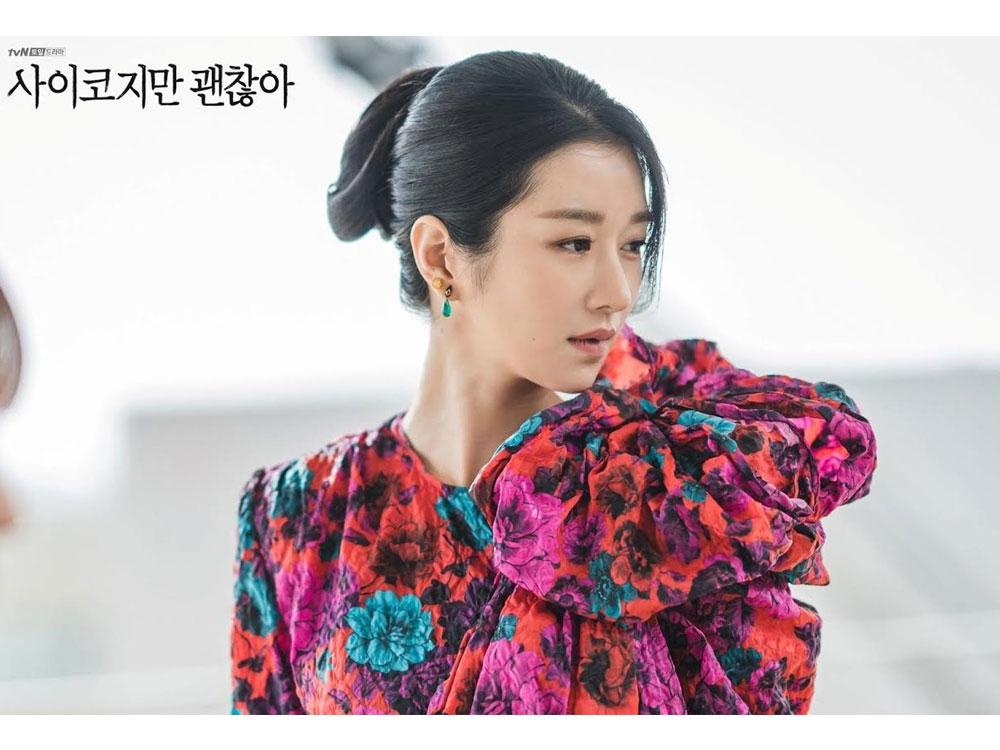 Textured Floral Print Minidress by Magda Butrym