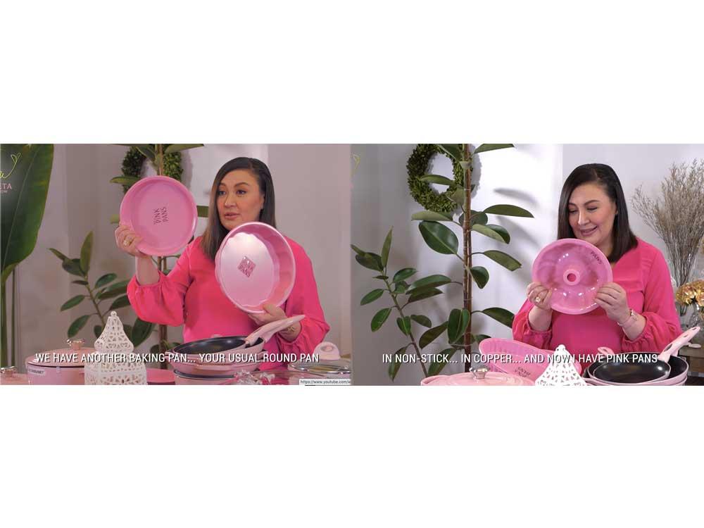 More pink baking pans!