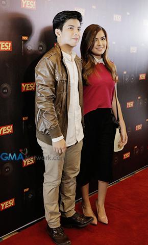 Nash Aguas and Alexa Ilacad