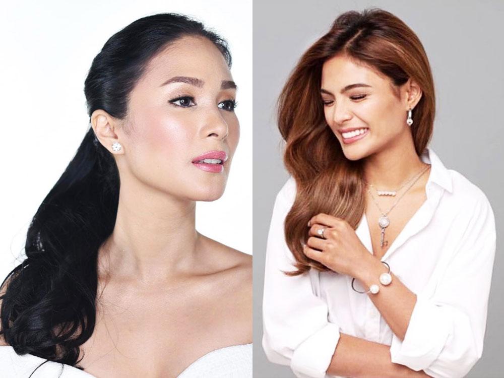 Heart Evangelista and Lovi Poe
