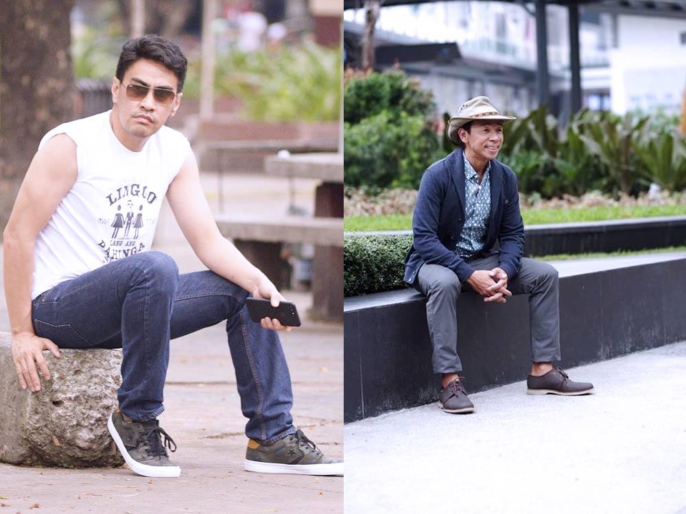 Ramon Bautista and Kim Atienza