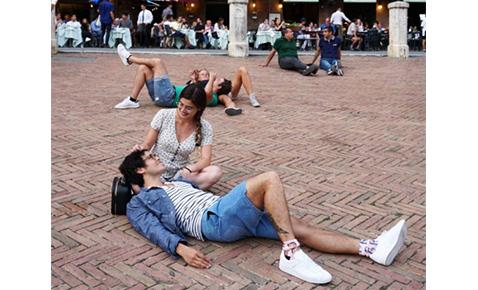 BLENDING IN WITH THE LOCALS