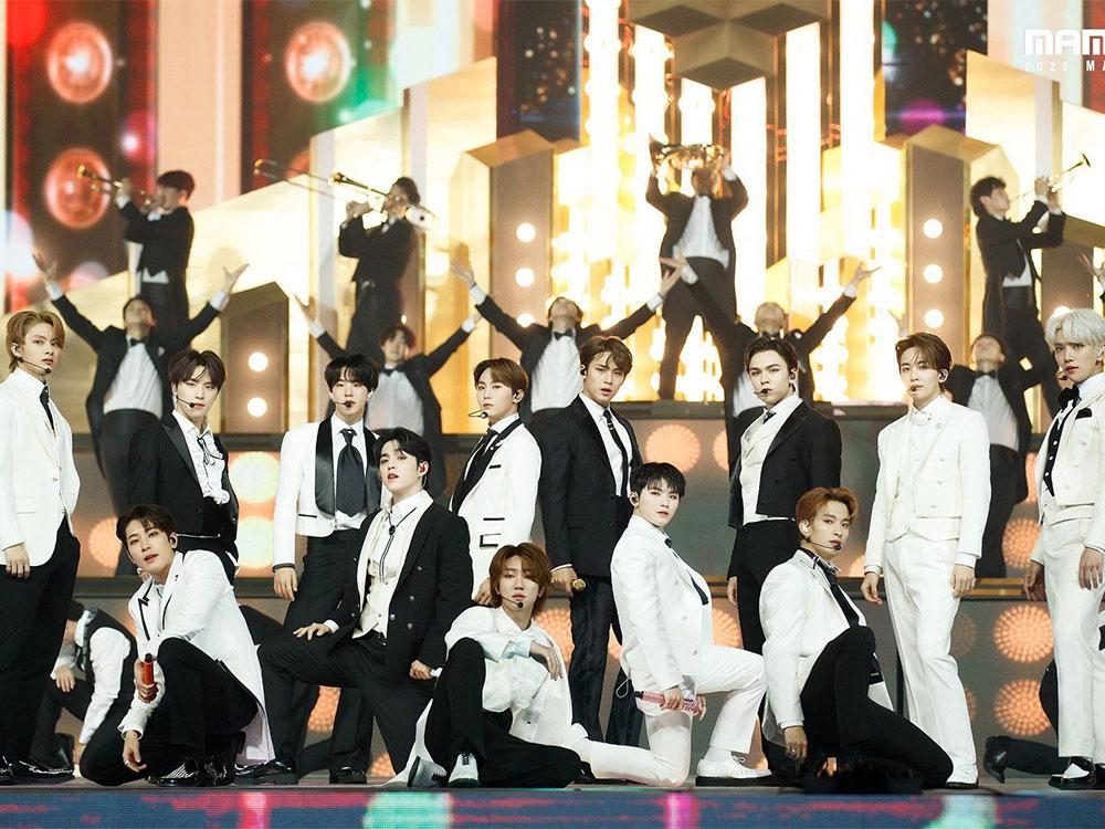 SEVENTEEN gets Notable Achievement Artist Award