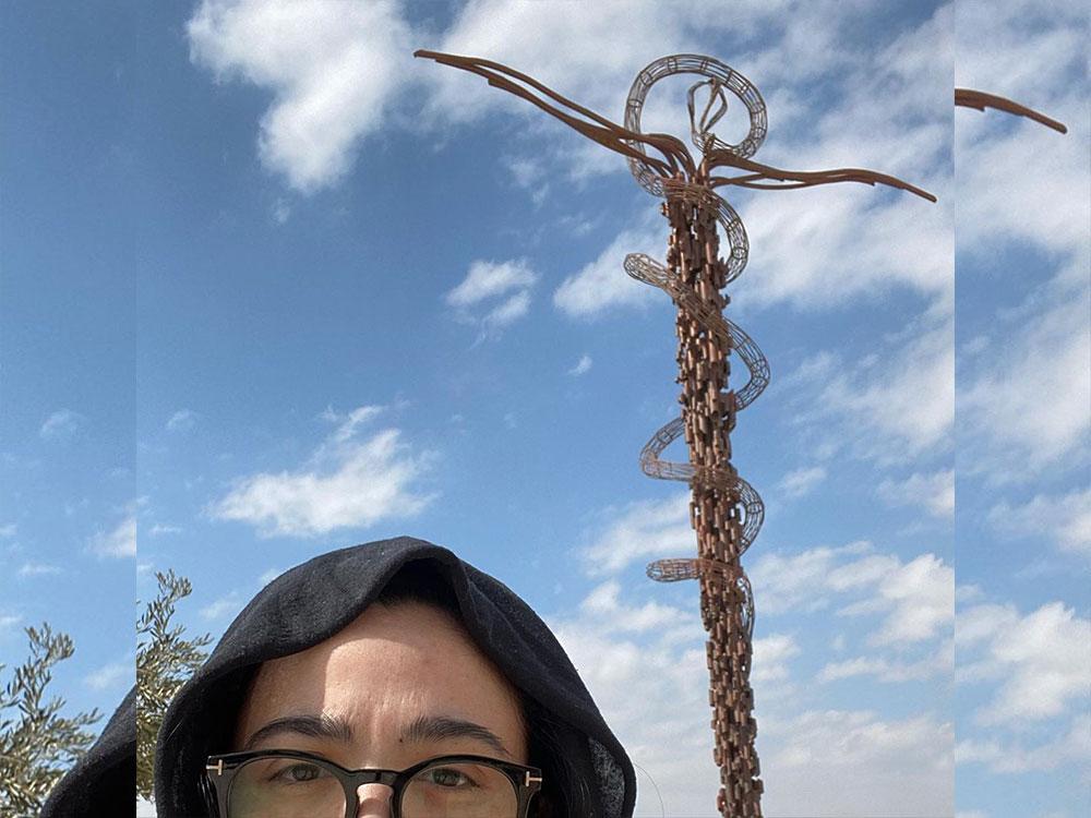 Brazen Serpent statue