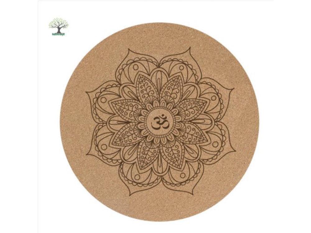  Cork yoga mat