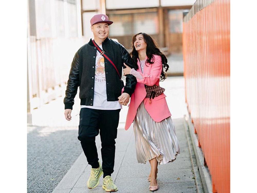Happy with each other