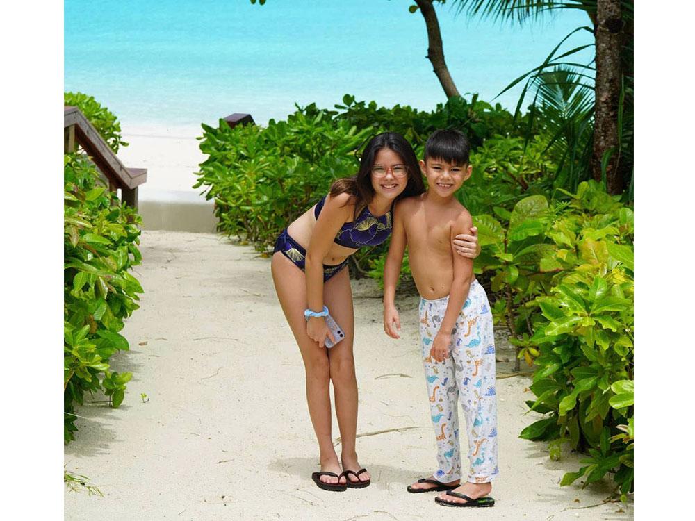 Ate Kendra and Gavin