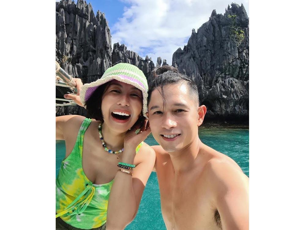 Couple on vacay