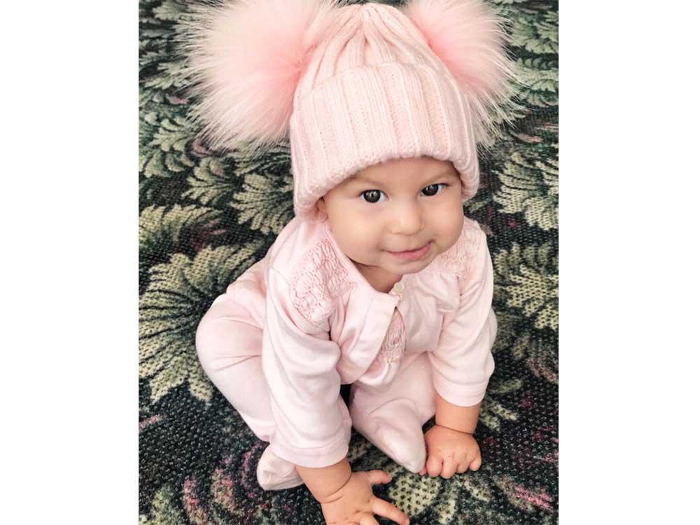 Baby in pink