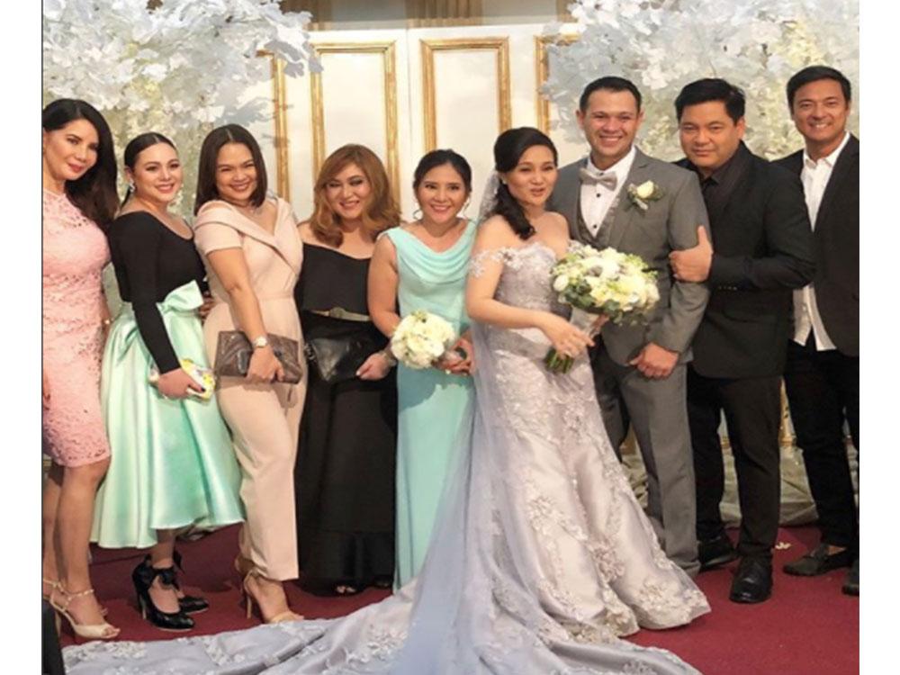 IN PHOTOS The starstudded Christopher Roxas and Gladys Reyes renewal