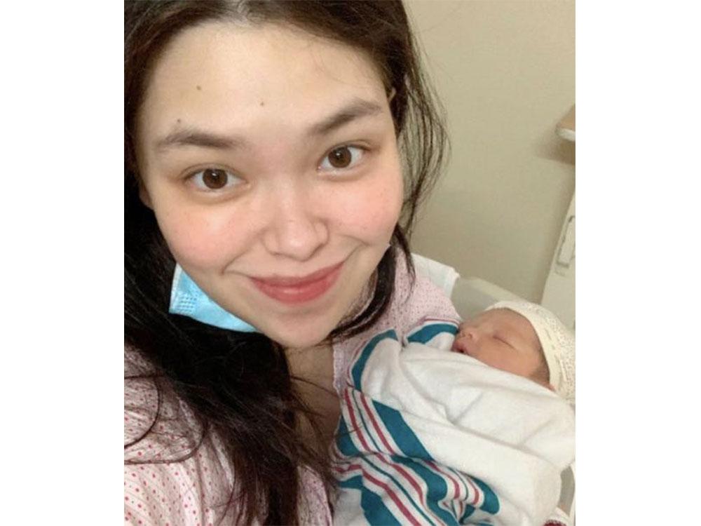 Romnick Sarmenta and Barbara Ruaro's baby