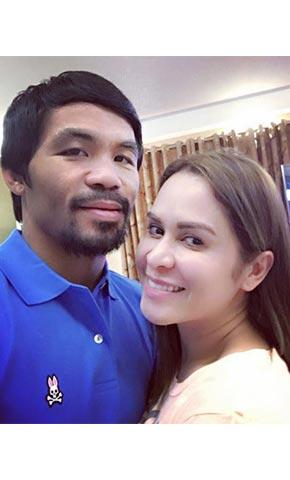 Manny Pacquiao and Jinkee Pacquiao