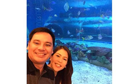 Roselle Nava and Allen Tan