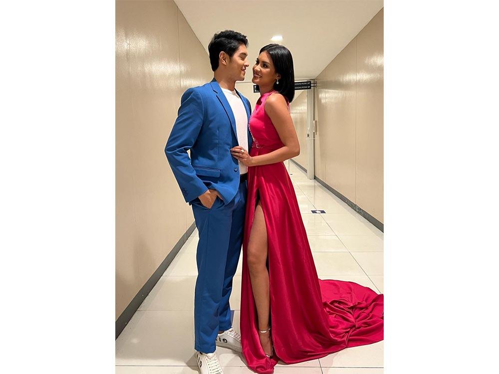 Jeric Gonzales and Rabiya Mateo