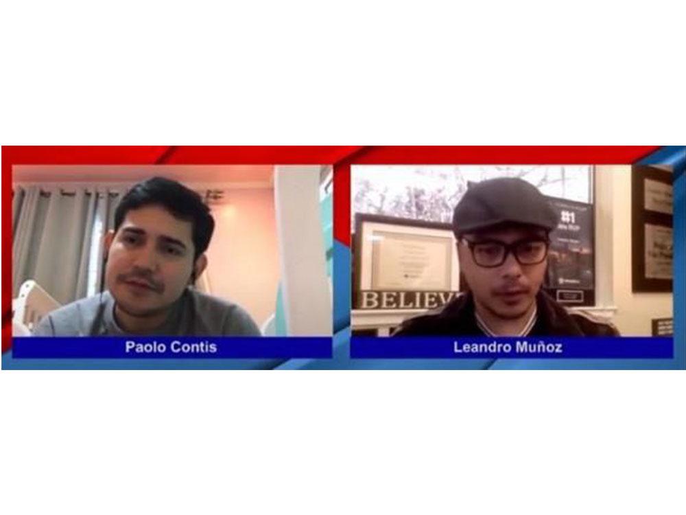 Leandro's showbiz experience